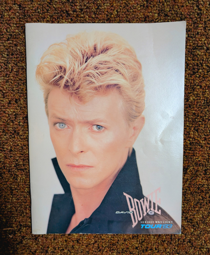 David Bowie Serious Moonlight Tour '83 Book
