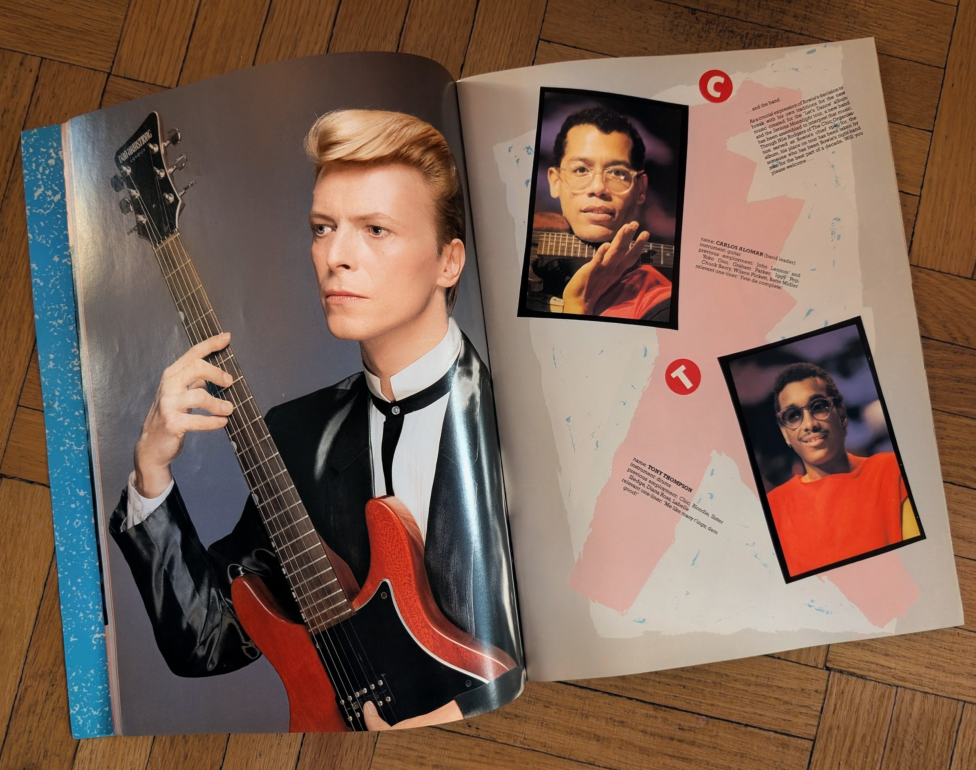 David Bowie Serious Moonlight Tour '83 Book - photo 3
