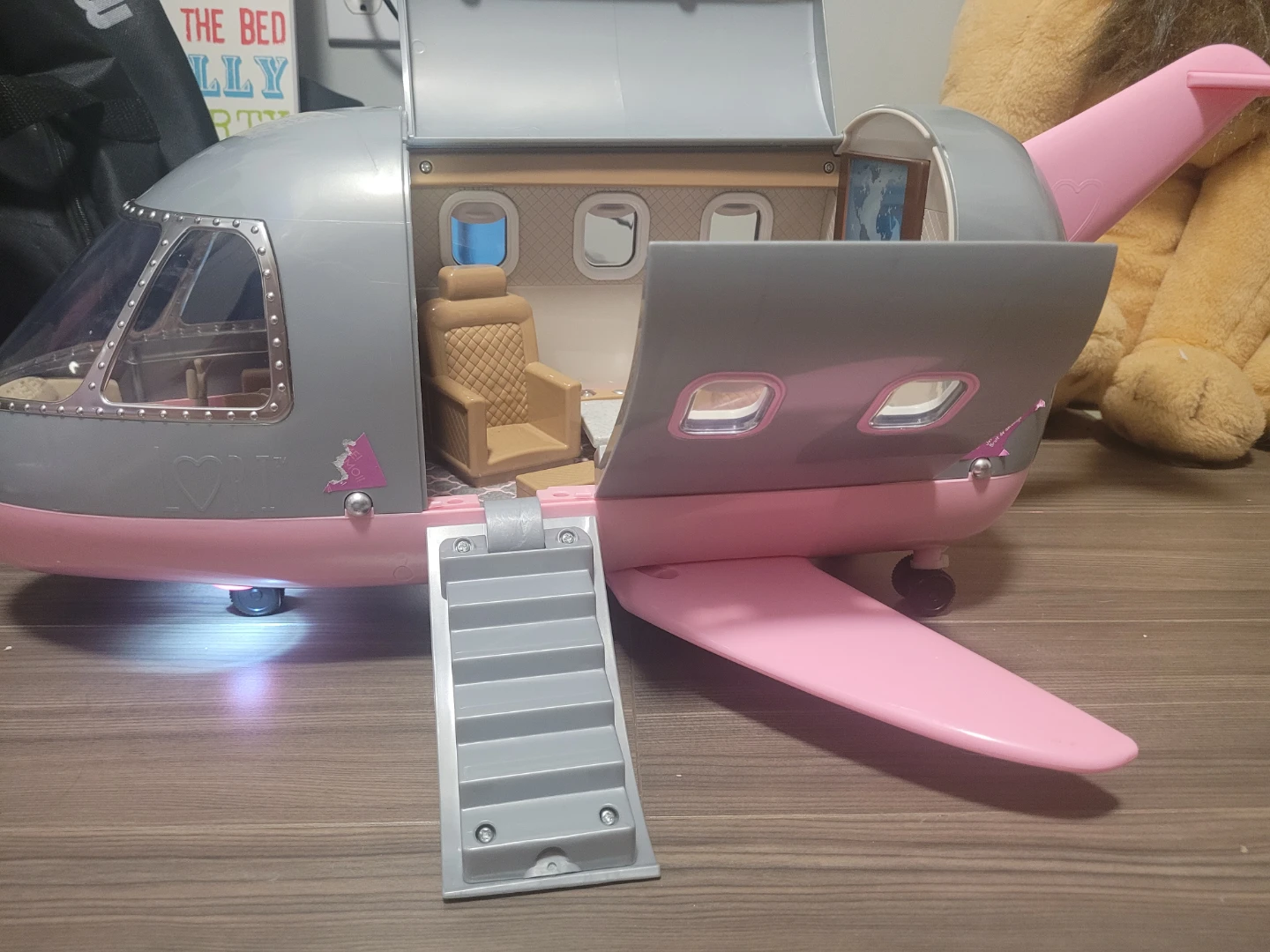 L♡RI Doll Plane Playset