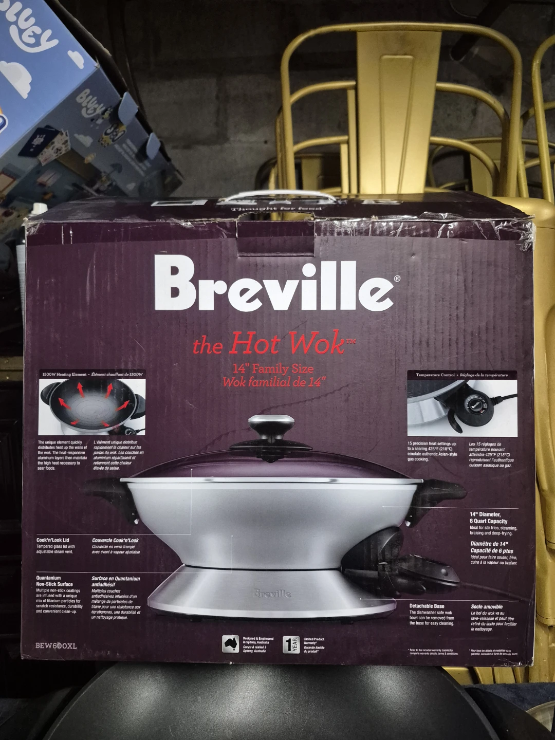 Breville the Hot Wok 14" Family Size