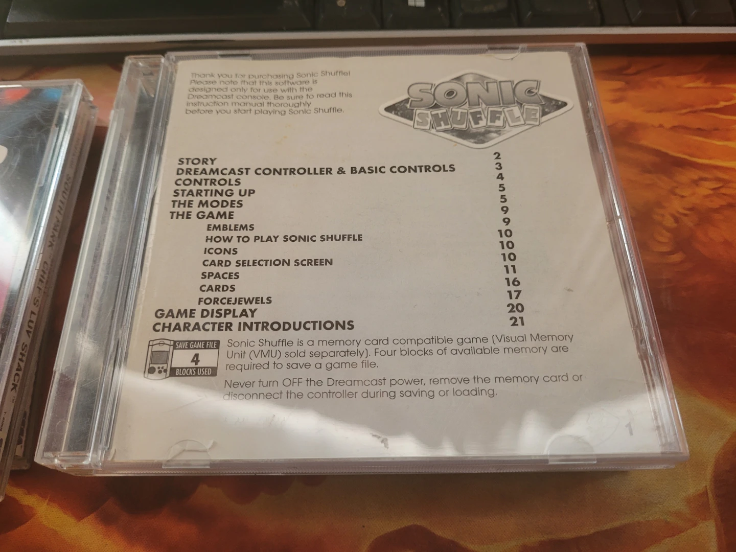 Sonic Shuffle Dreamcast Game