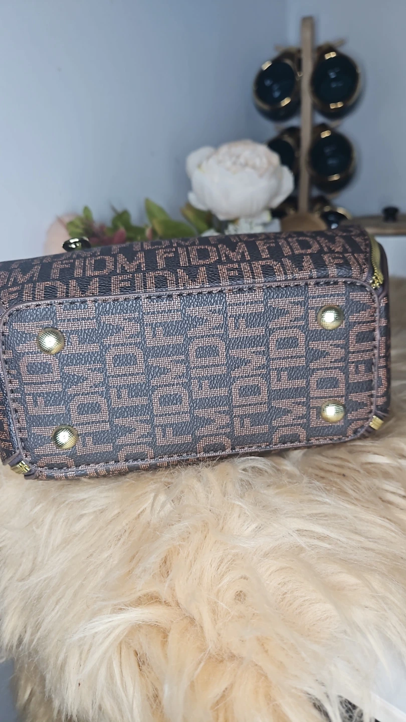 Brown & Tan Satchel Bag - photo 5