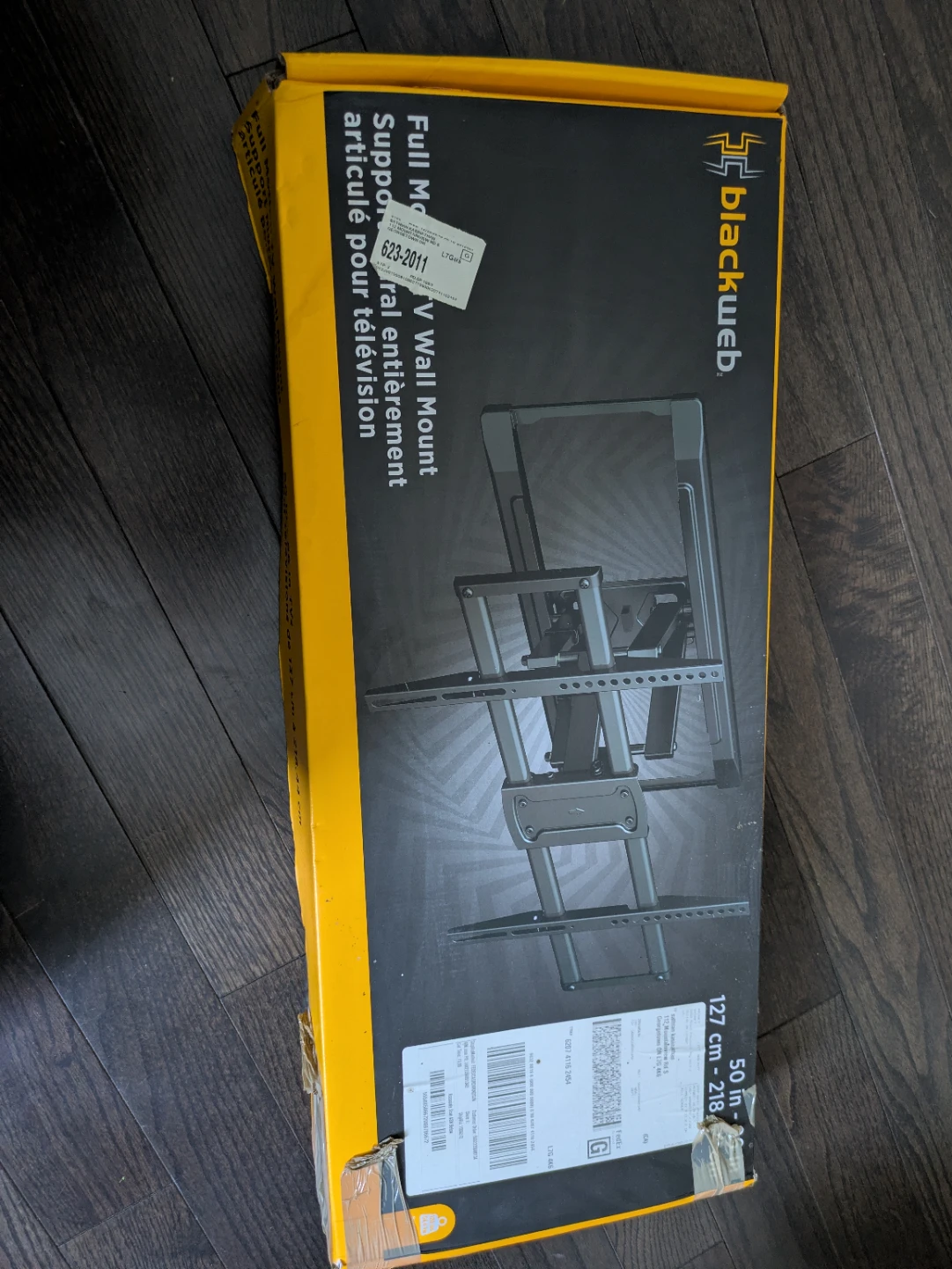 1 Blackweb Full Motion TV Wall Mount (50-86 inch)