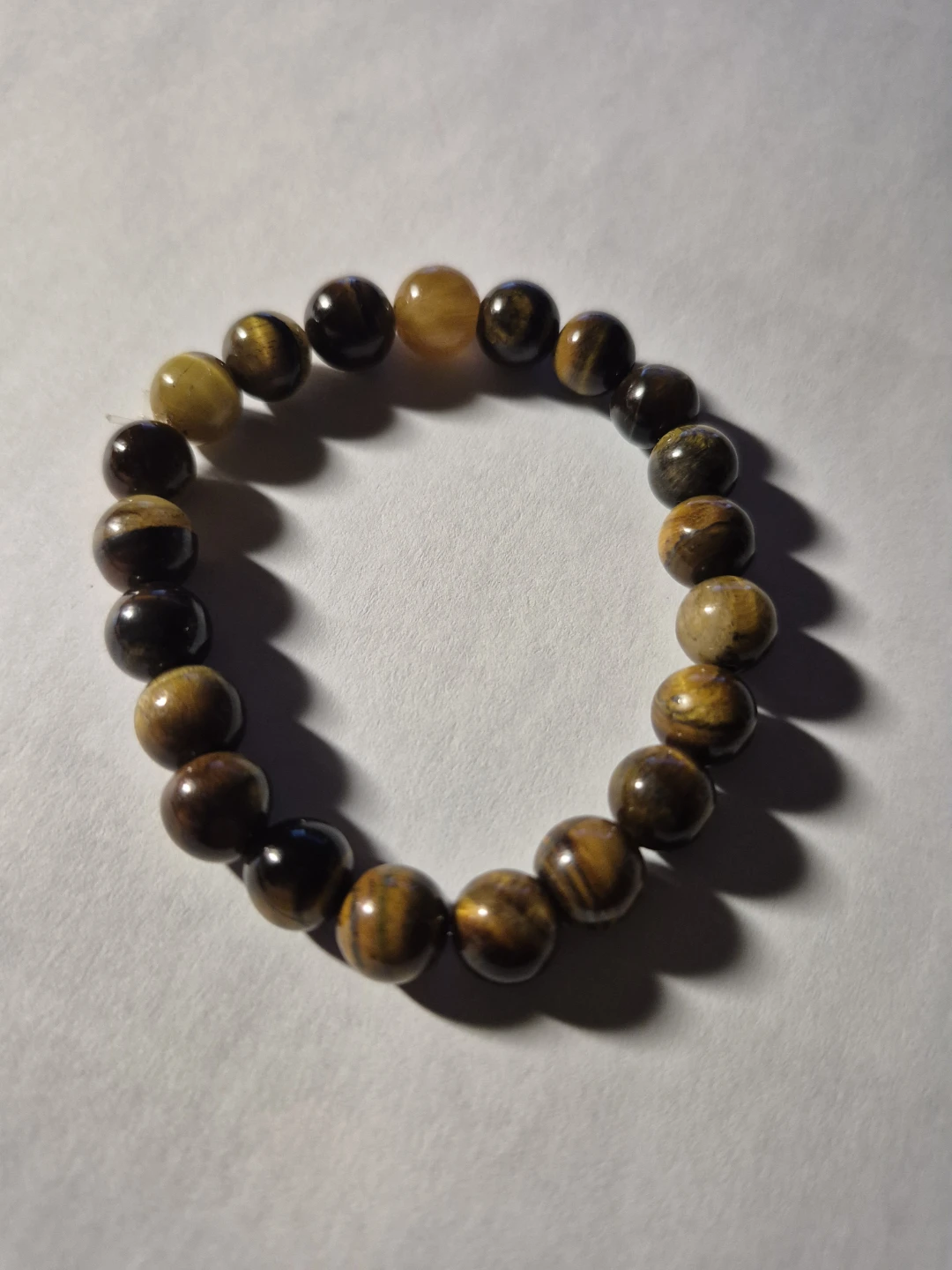 Tiger's Eye Beaded Bracelet