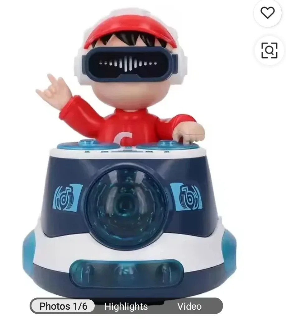 DJ Dancing Robot Toy