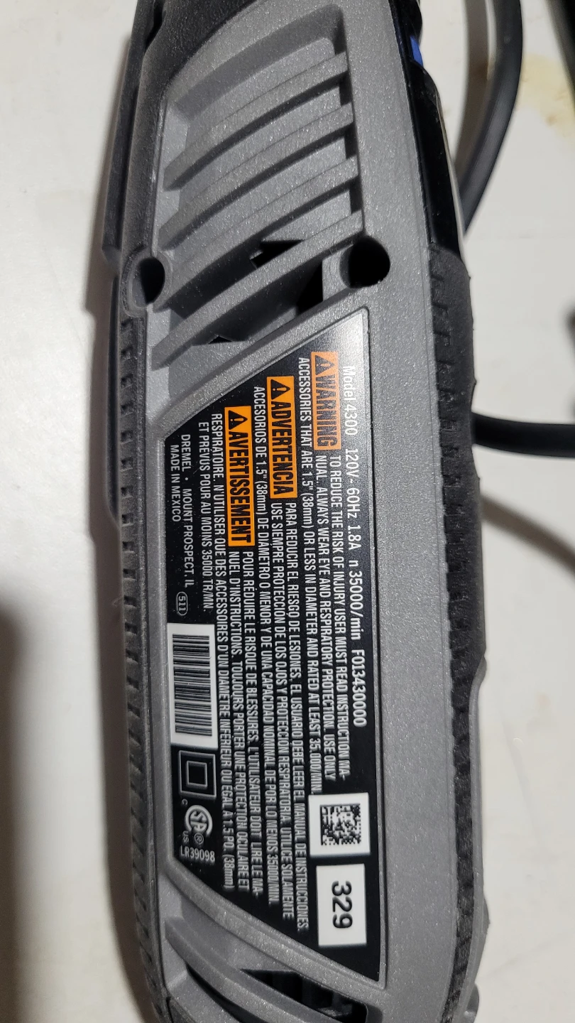 Dremel 4300 Rotary Tool Kit - photo 5