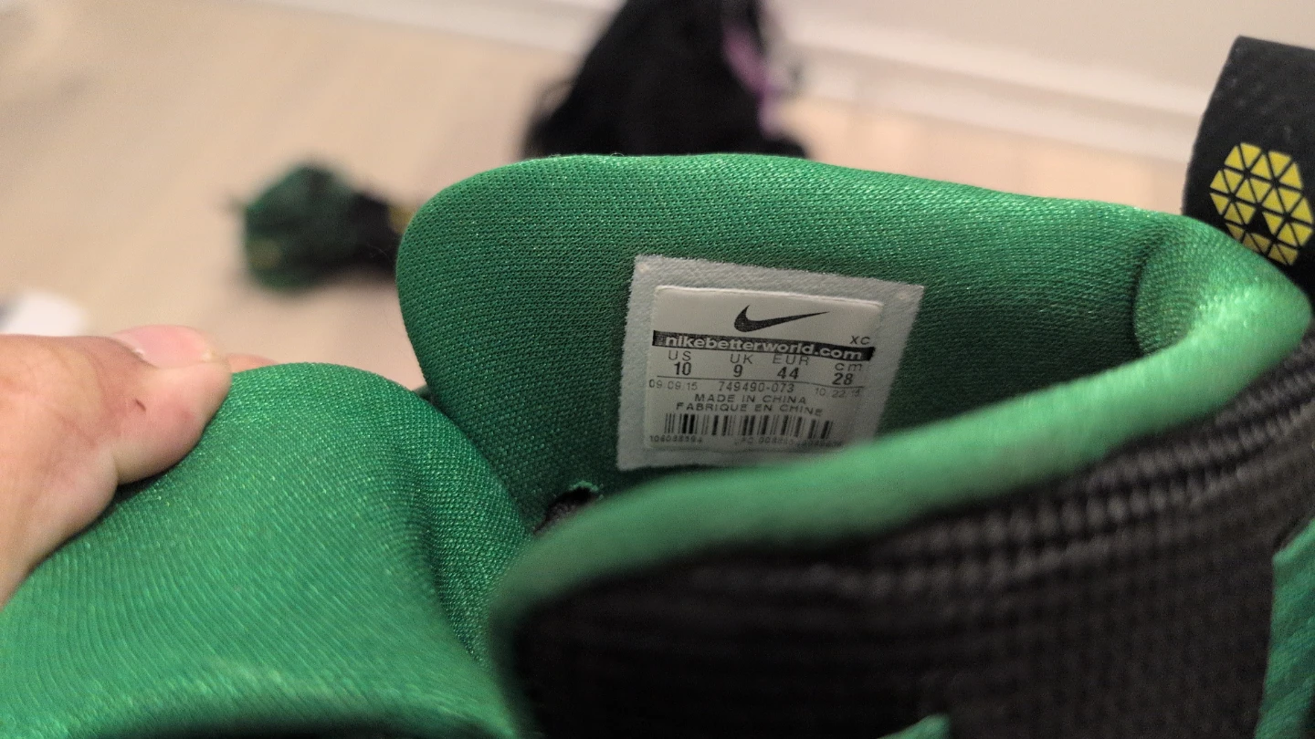 Nike Zoom LeBron Soldier 09 'Oregon Ducks' Size 10 - photo 5