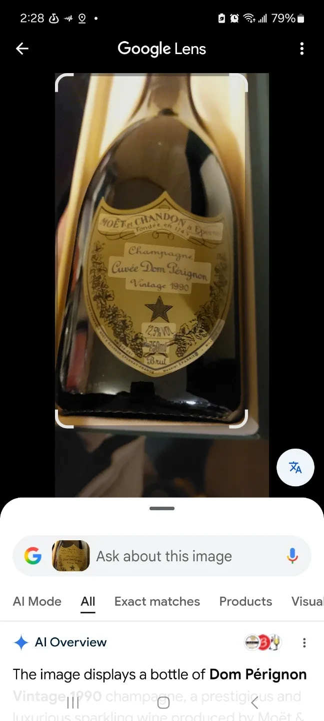 Moet & Chandon Dom Pérignon Vintage 1990 Champagne