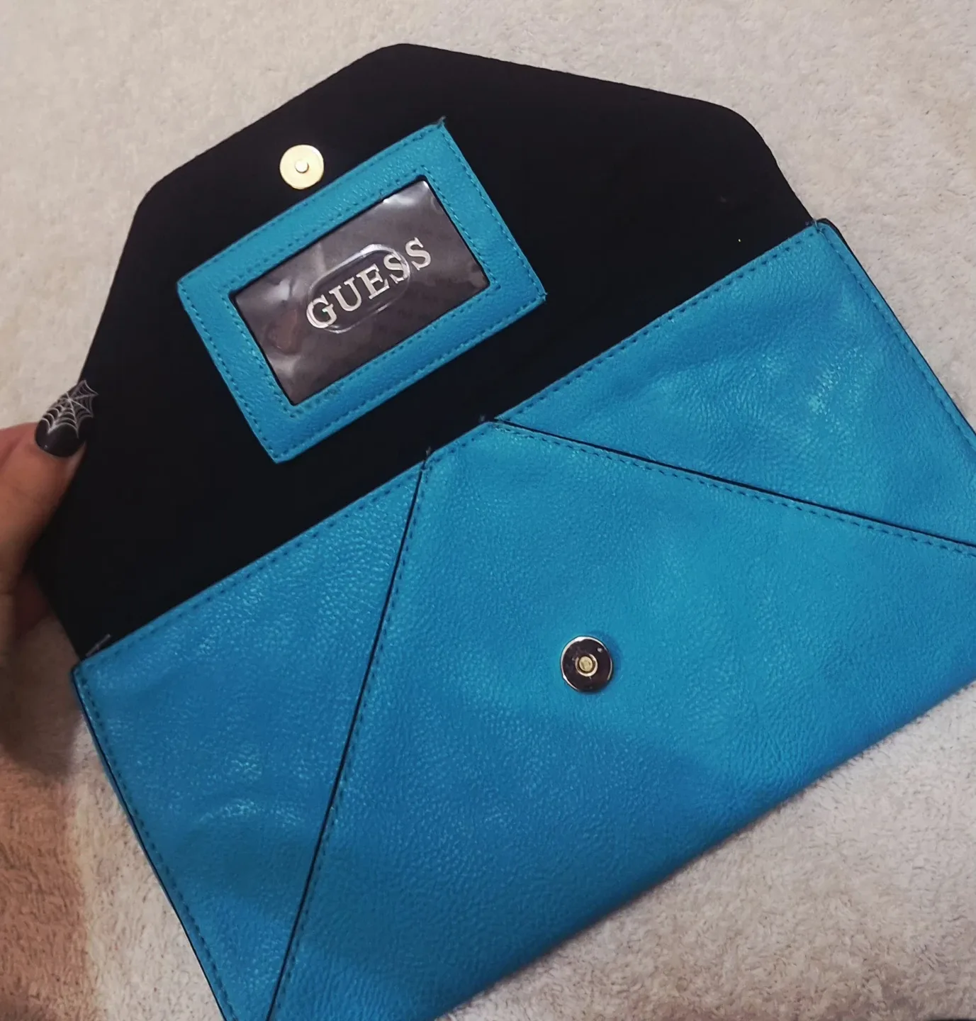 Guess Envelope Clutch - Blue image indicator(2)