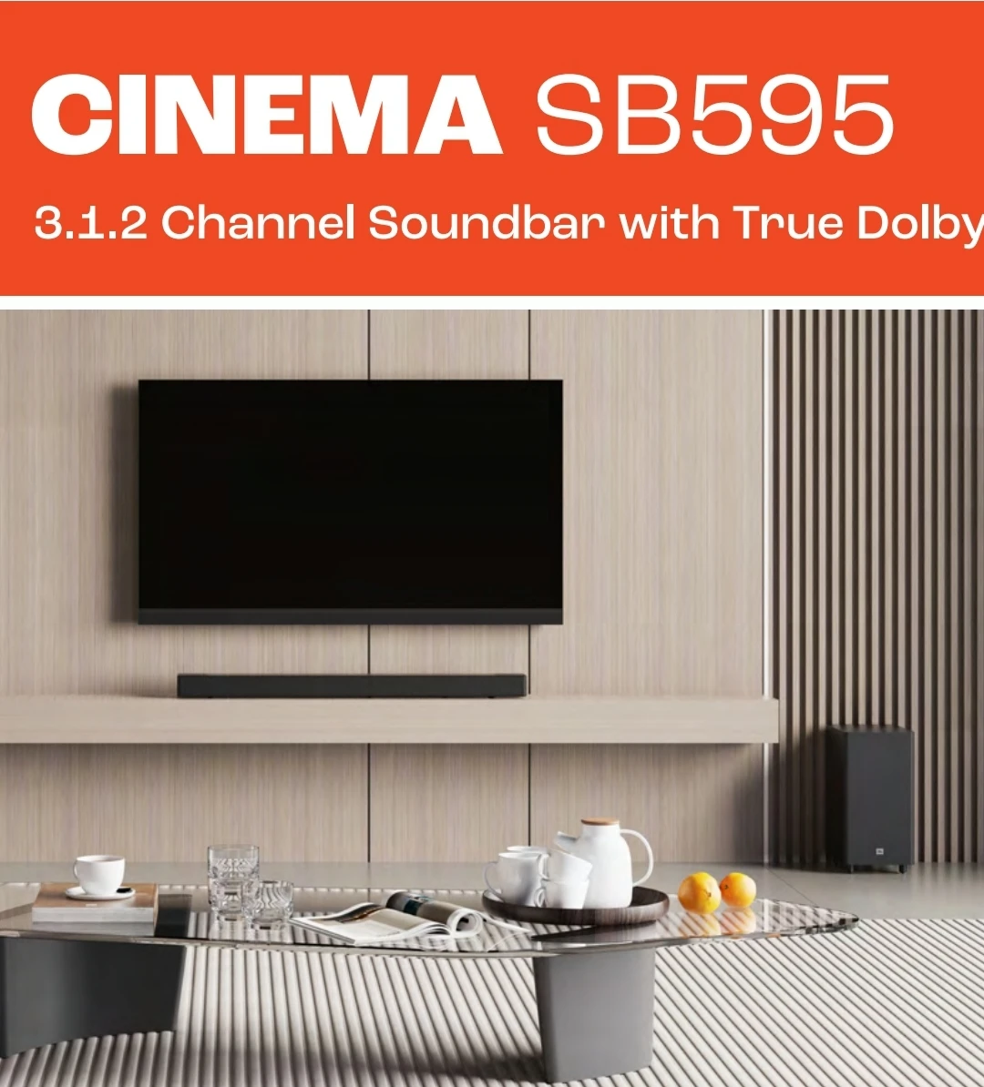 JBL Cinema  Soundbar Dolby Atmos and Wireless Subwoofer - photo 2