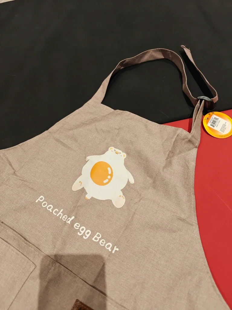 Poached Egg Bear Apron