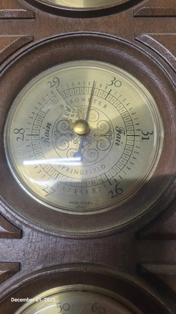 Springfield Barometer Thermometer Hygrometer image indicator(3)