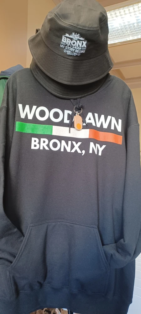 Woodlawn Bronx NY Hoodie & Bucket Hat