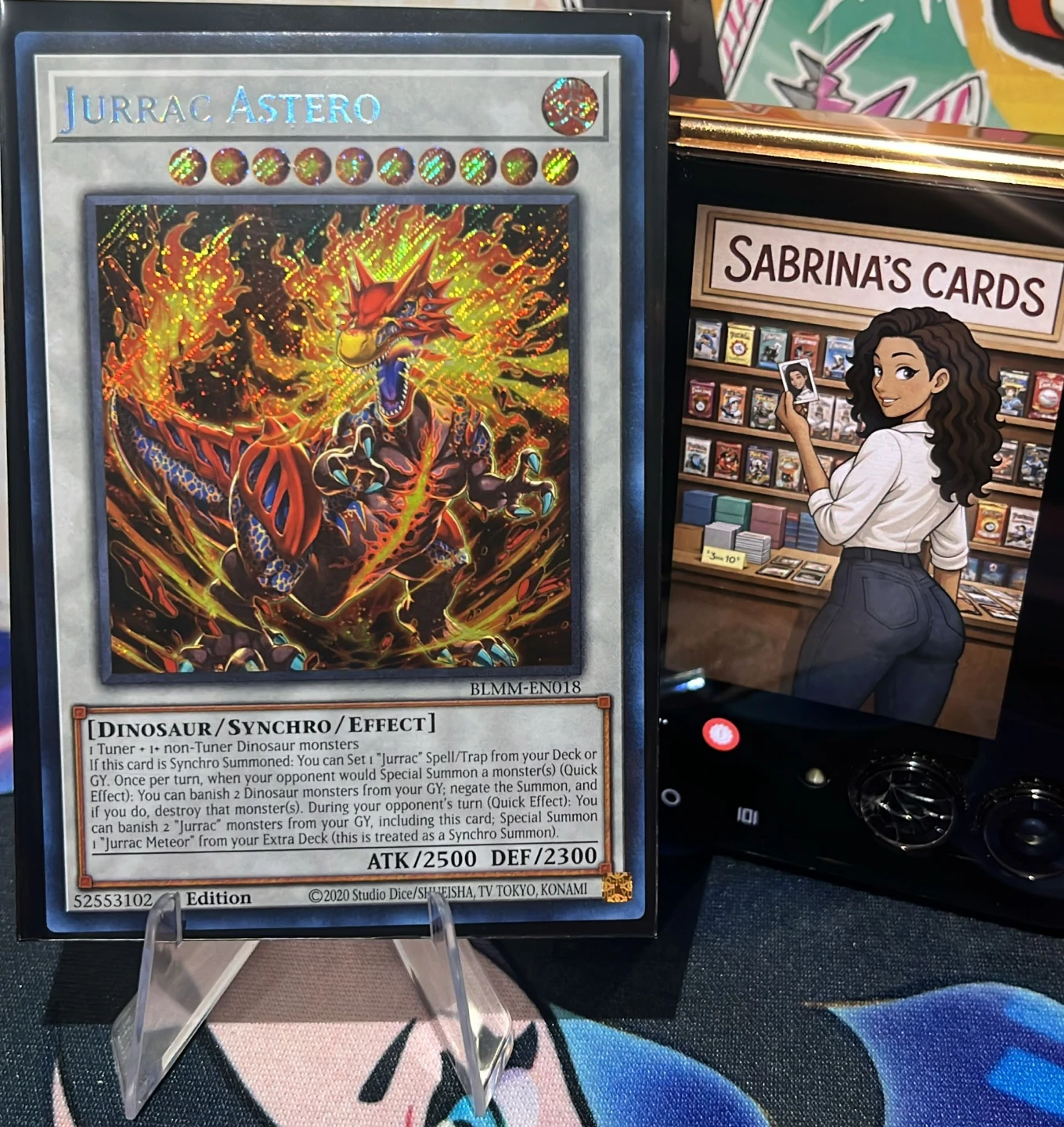 Jurrac Astero Yu-Gi-Oh! Card