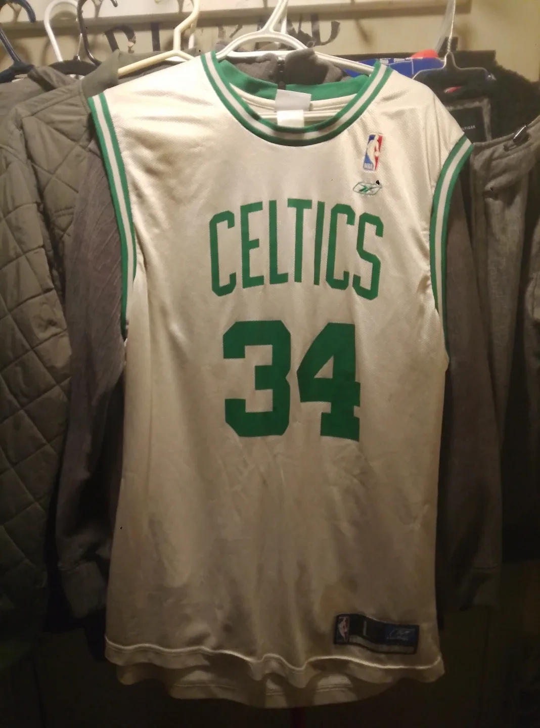 Reebok Celtics Paul Pierce #34 Jersey - L