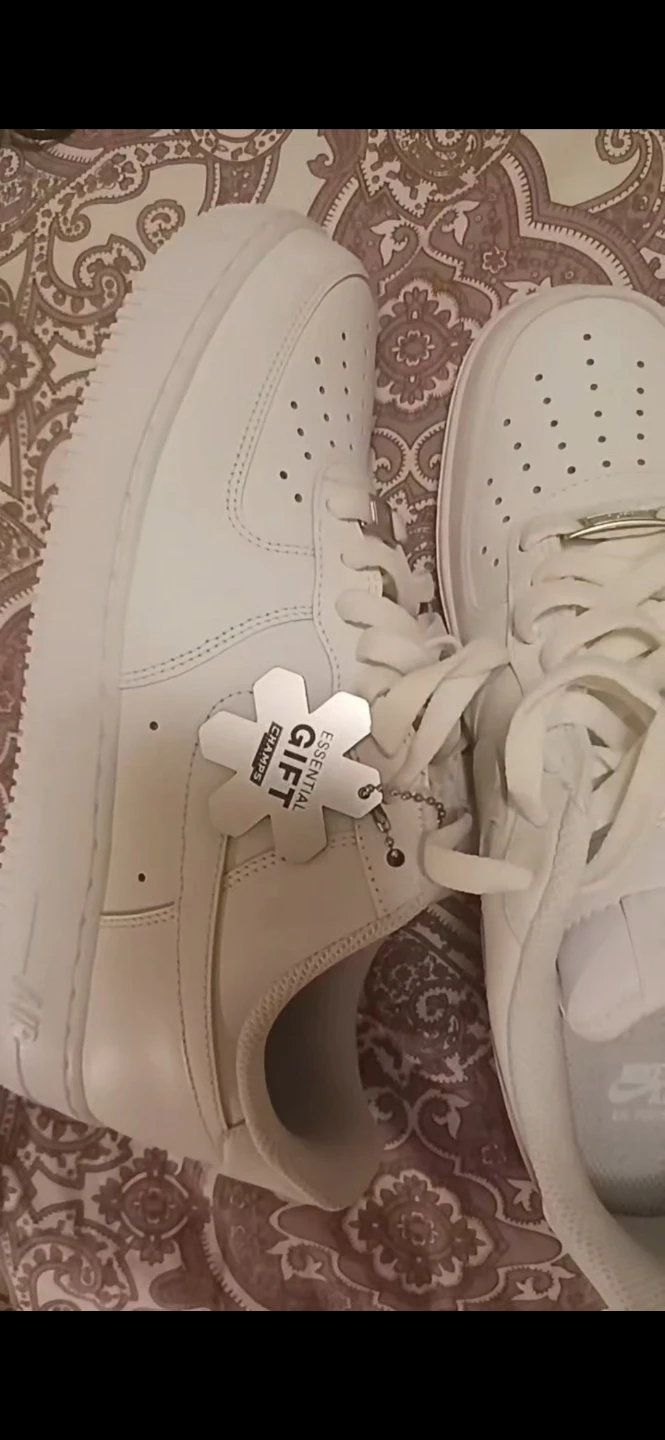 Nike Air Force 1 White Sneakers - photo 2