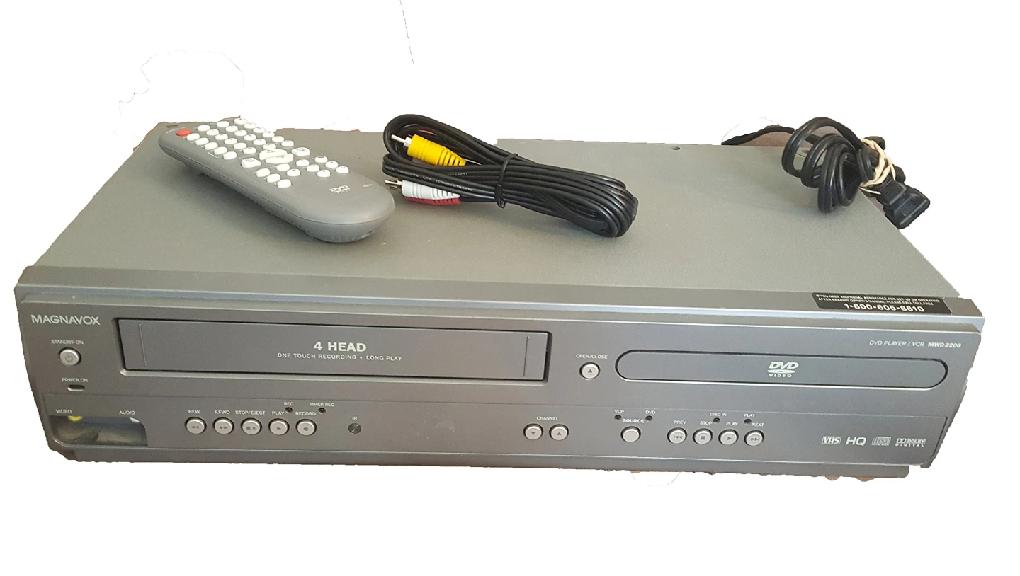 Magnavox DVD Player/VCR Combo MWD2206