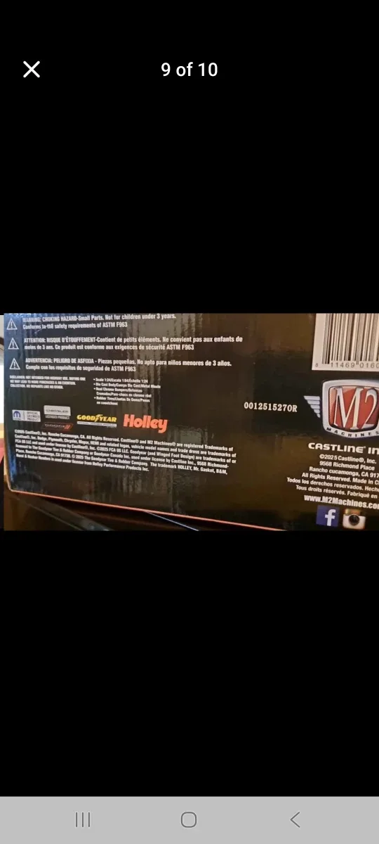 M2 machines Paul Rossi 1970 Dodge Challenger T/A - Drag Car image indicator(9)