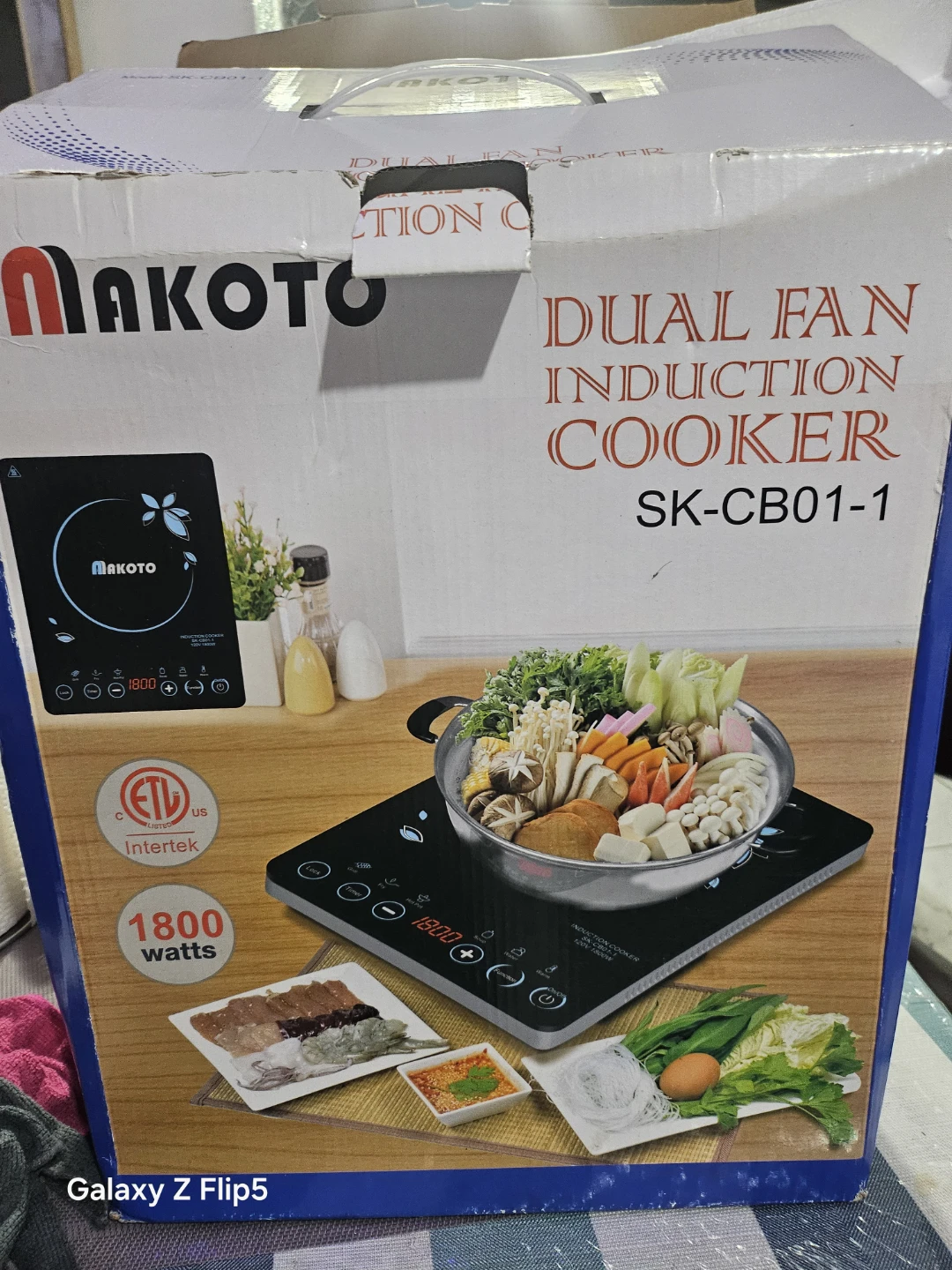 Makoto Dual Fan Induction Cooker SK-CB01-1 - photo 2