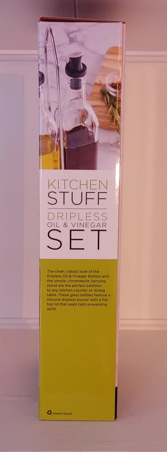 Kitchen Stuff Dripless Oil & Vinegar Set - New - photo 5