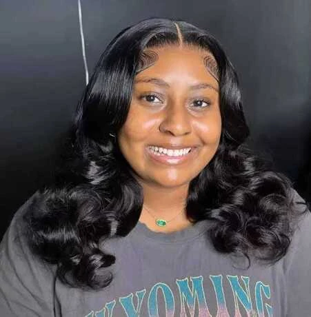 New!!! Black wavy hair wig (16") - photo 2