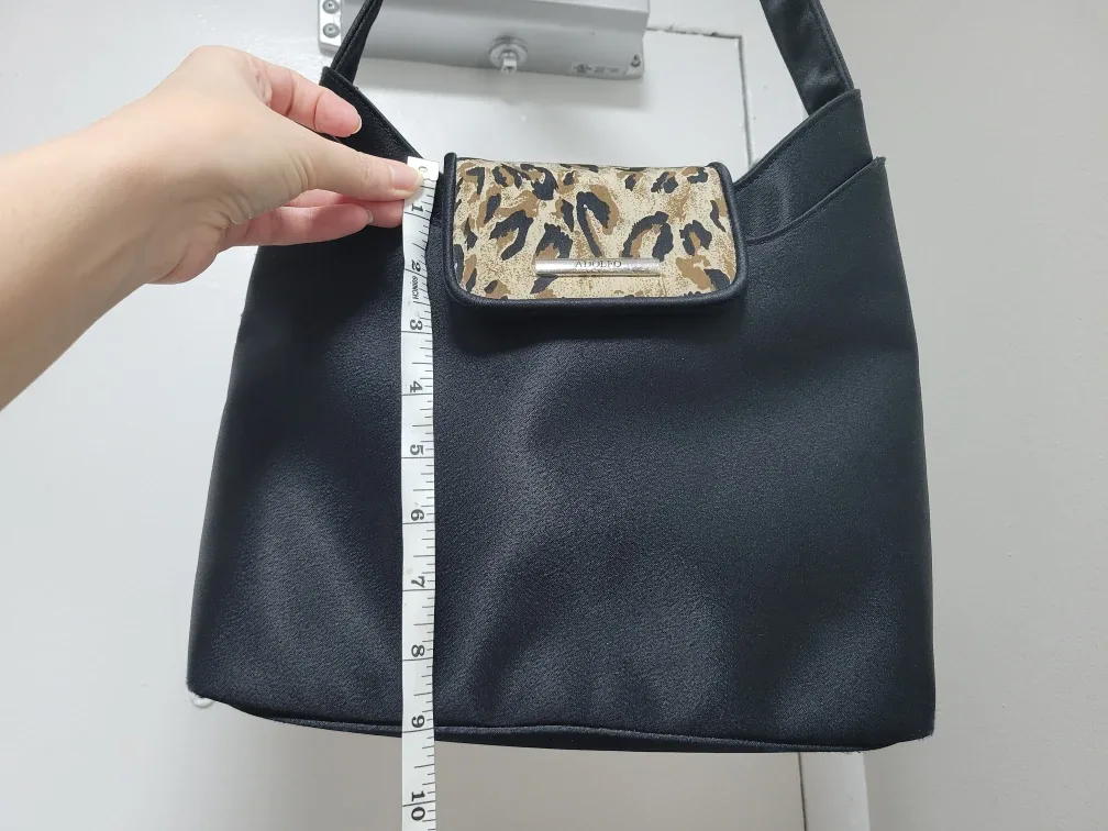 Adolfo Black Shoulder Bag image indicator(4)