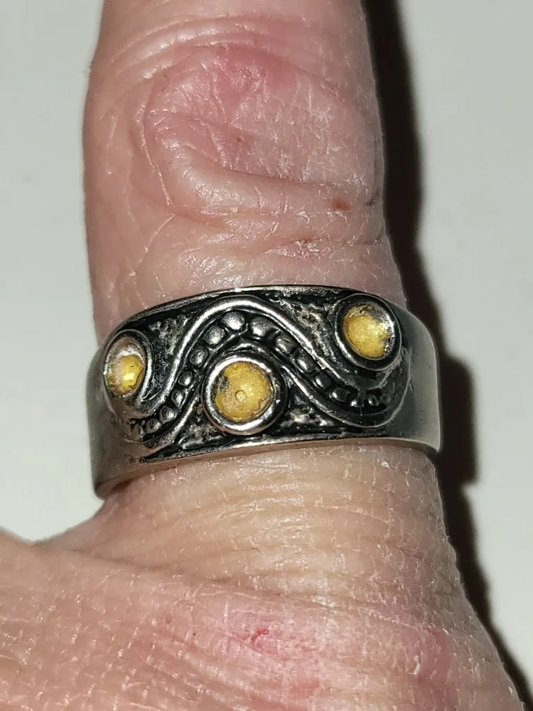 Vintage silver tone Ring