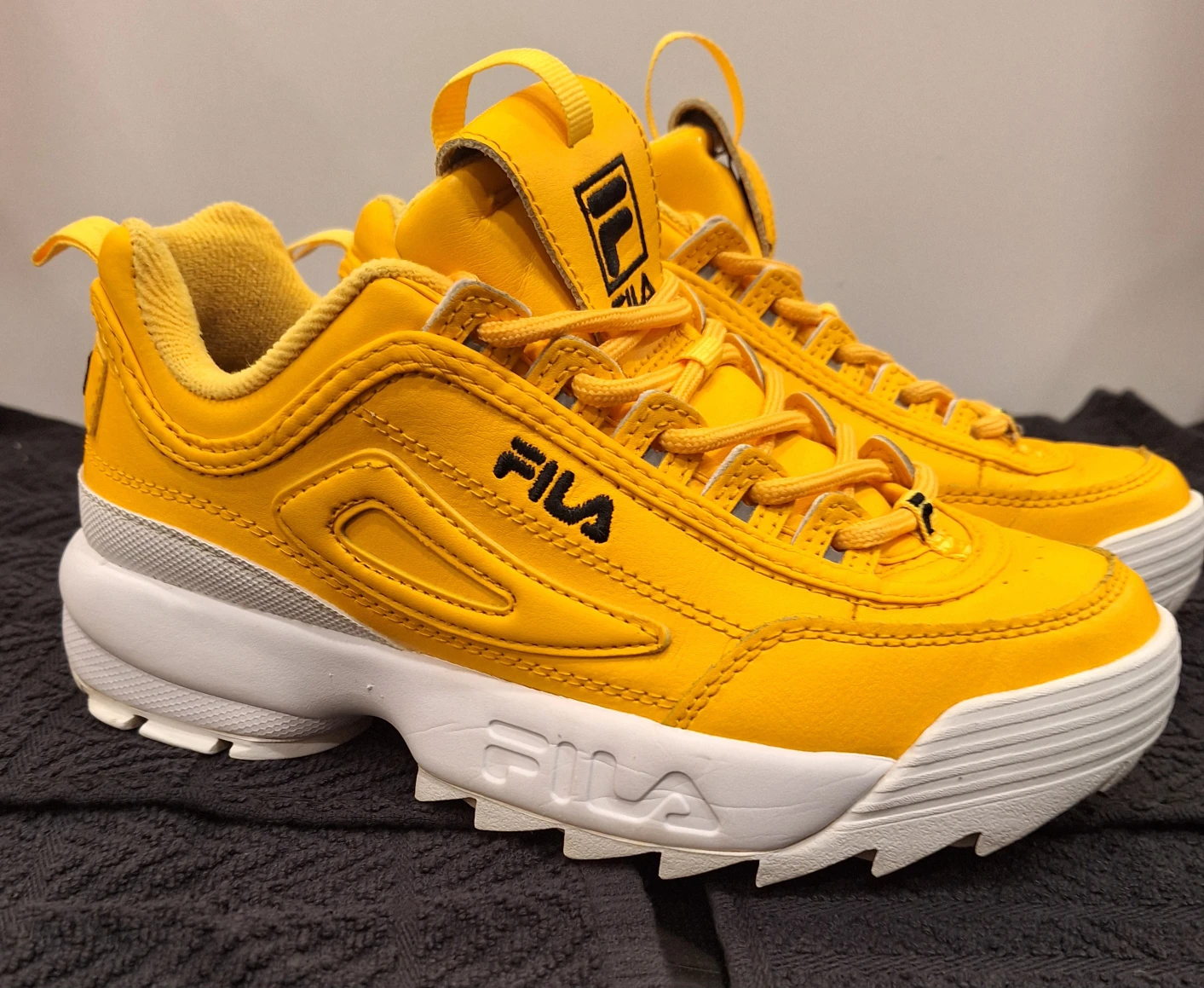 Fila Disruptor Yellow Sneakers - photo 4