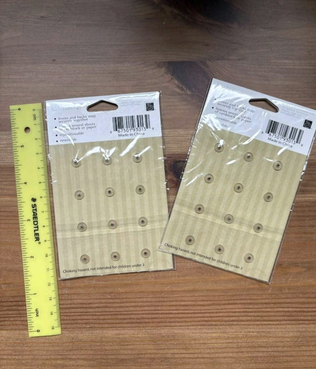 Scrapbook Nails - Snap-on Paper-Crafting Fasteners - photo 2