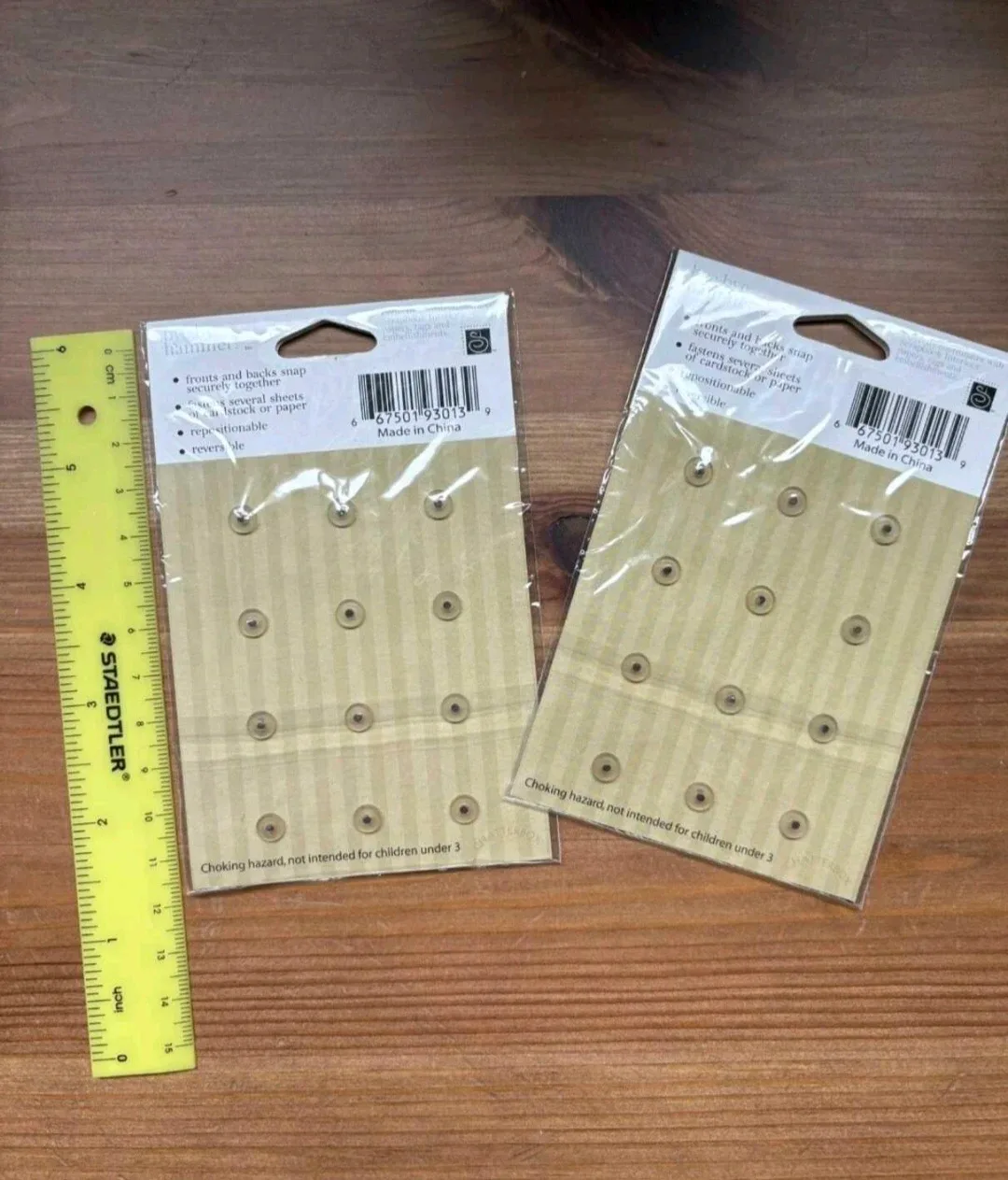 Scrapbook Nails - Snap-on Paper-Crafting Fasteners image indicator(2)