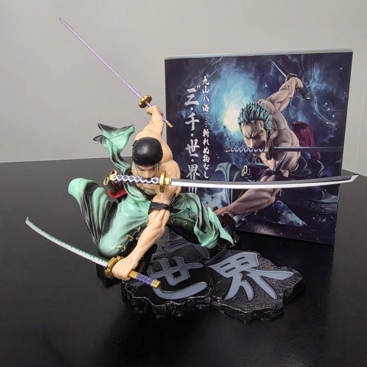 One Piece Zoro Figure (New + Box) Model Collectible Anime Gift - photo 2