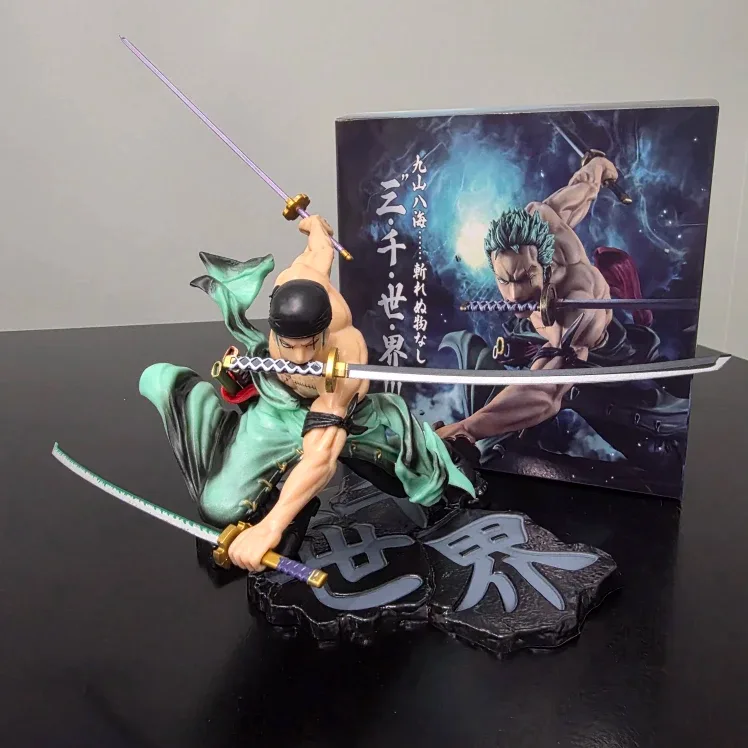 One Piece Zoro Figure (New + Box) Model Collectible Anime Gift image indicator(2)