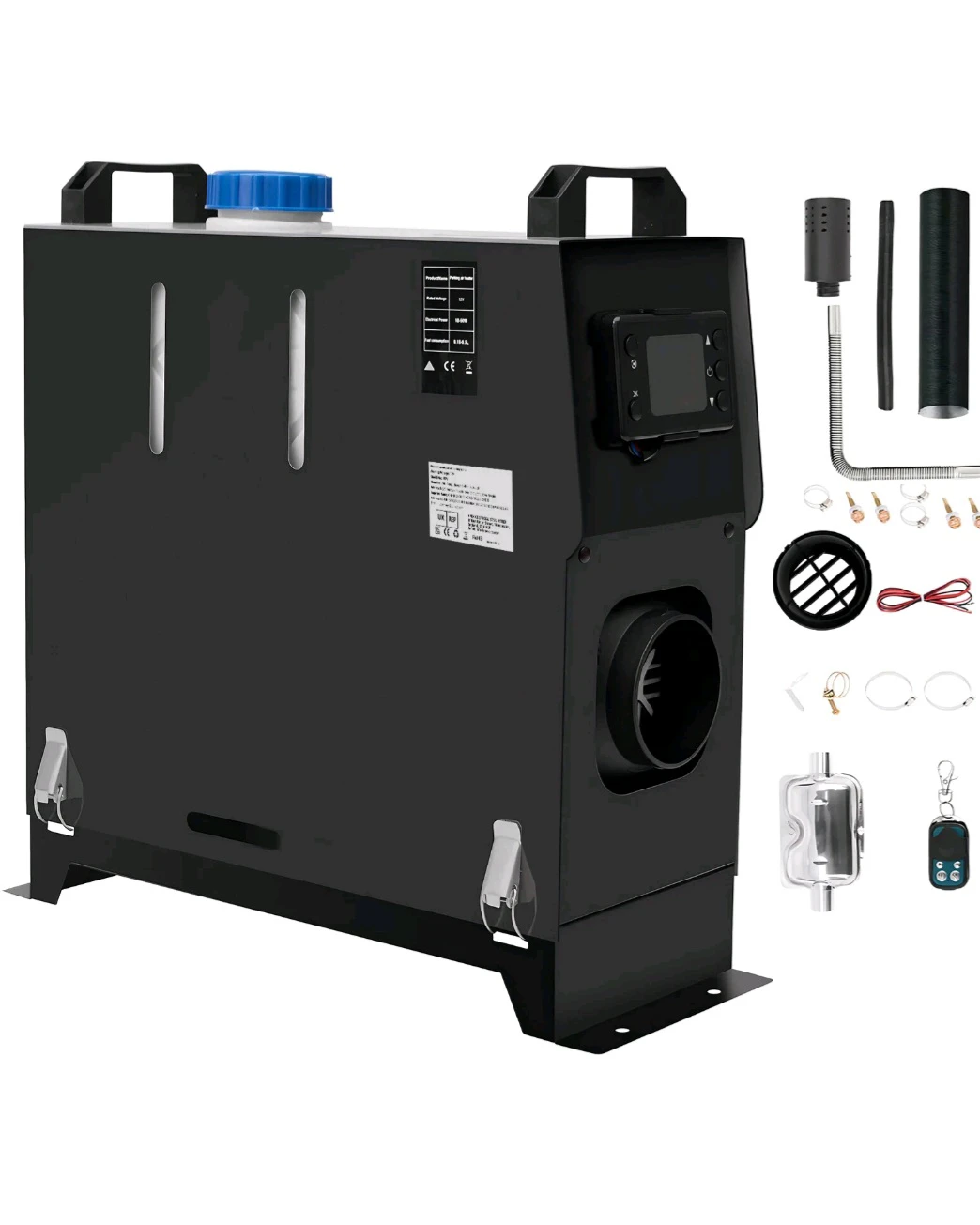 Portable Diesel Air Heater - Black