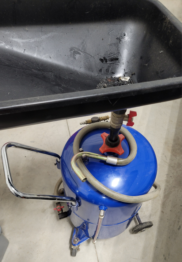 50L Pneumatic Waste Oil Drain