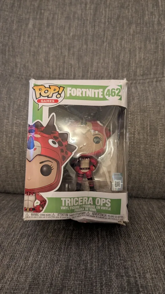 New Funko Pop! Games Fortnite Tricera Ops #462
