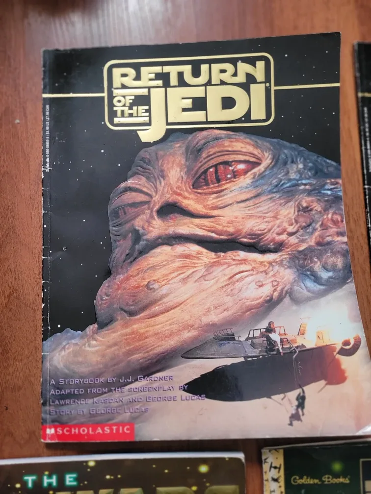 Star Wars Storybooks & Scrapbook Lot image indicator(2)