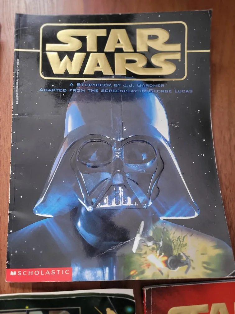 Star Wars Storybooks & Scrapbook Lot image indicator(3)