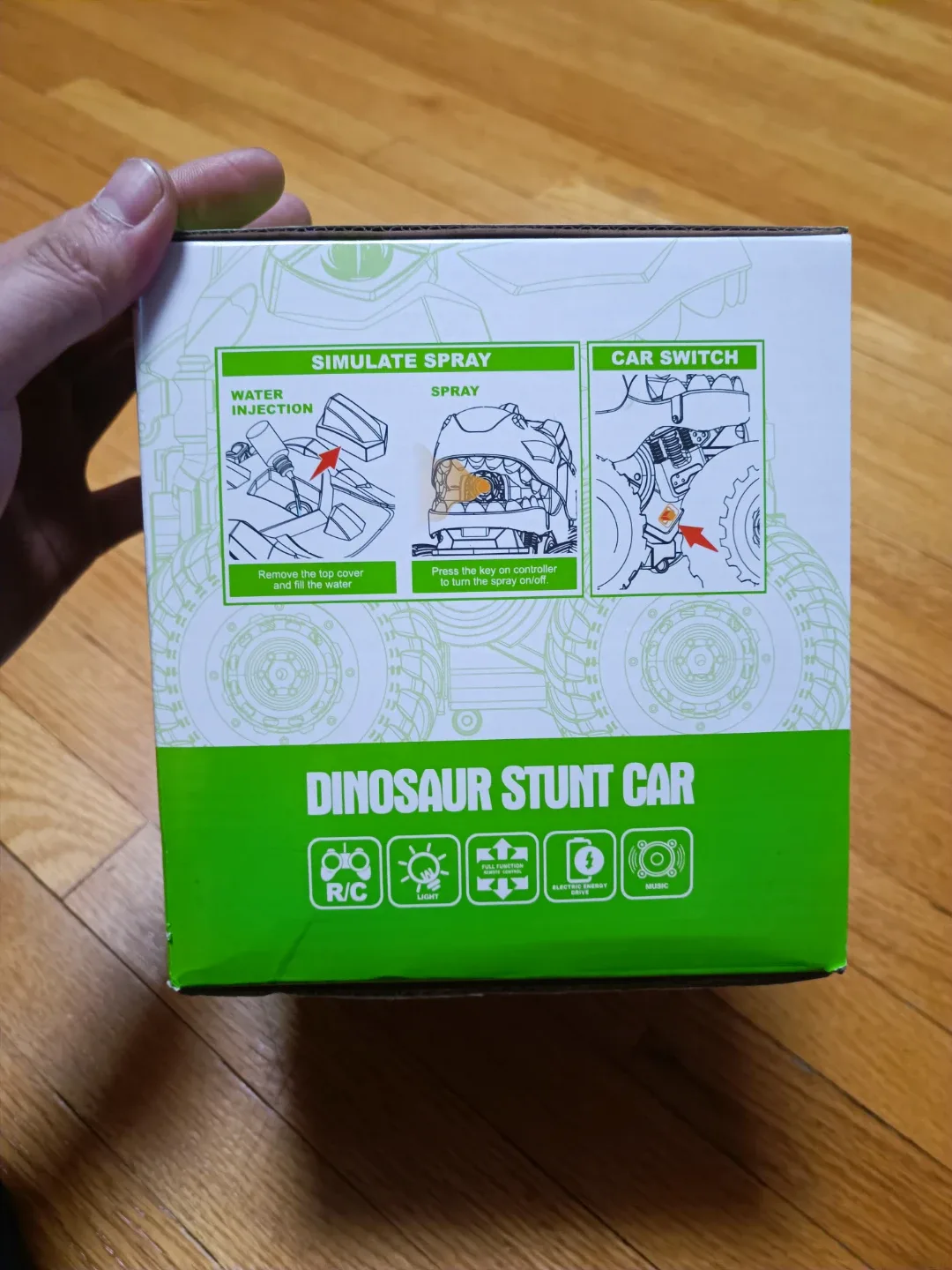 Dinosaur Stunt Car R/C 2.4GHz image indicator(6)