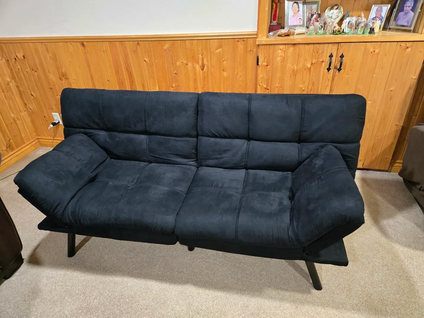 Black Futon Sofa Bed
