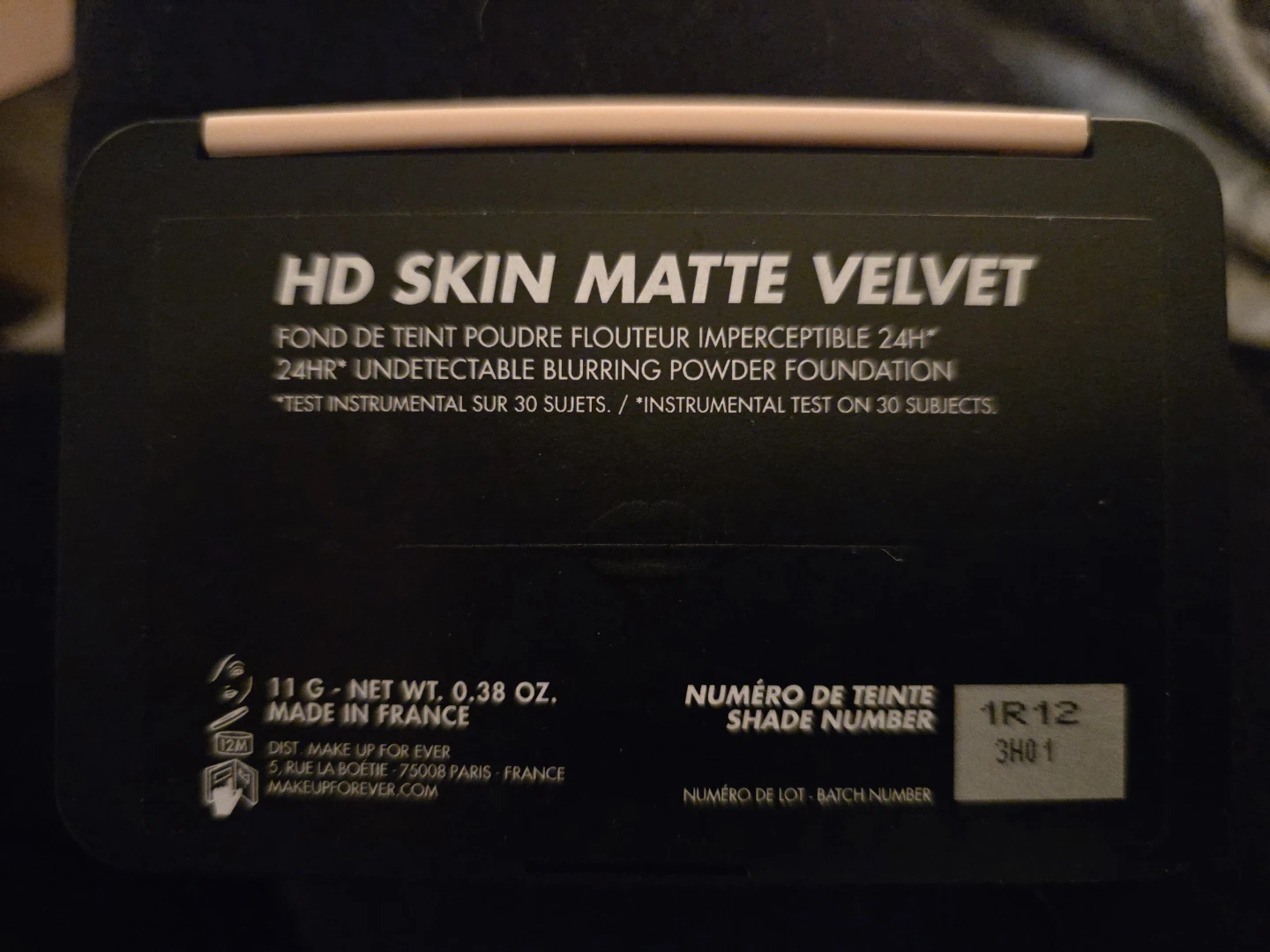 Make Up For Ever HD Skin Matte Velvet Powder Foundation 3H01 - photo 2