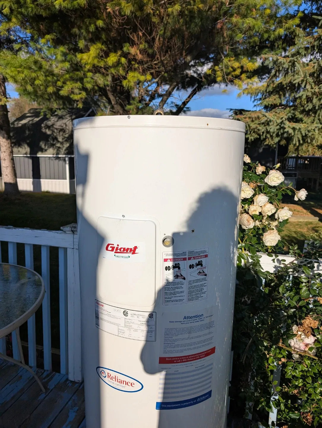 60 gallon  Water Heater.