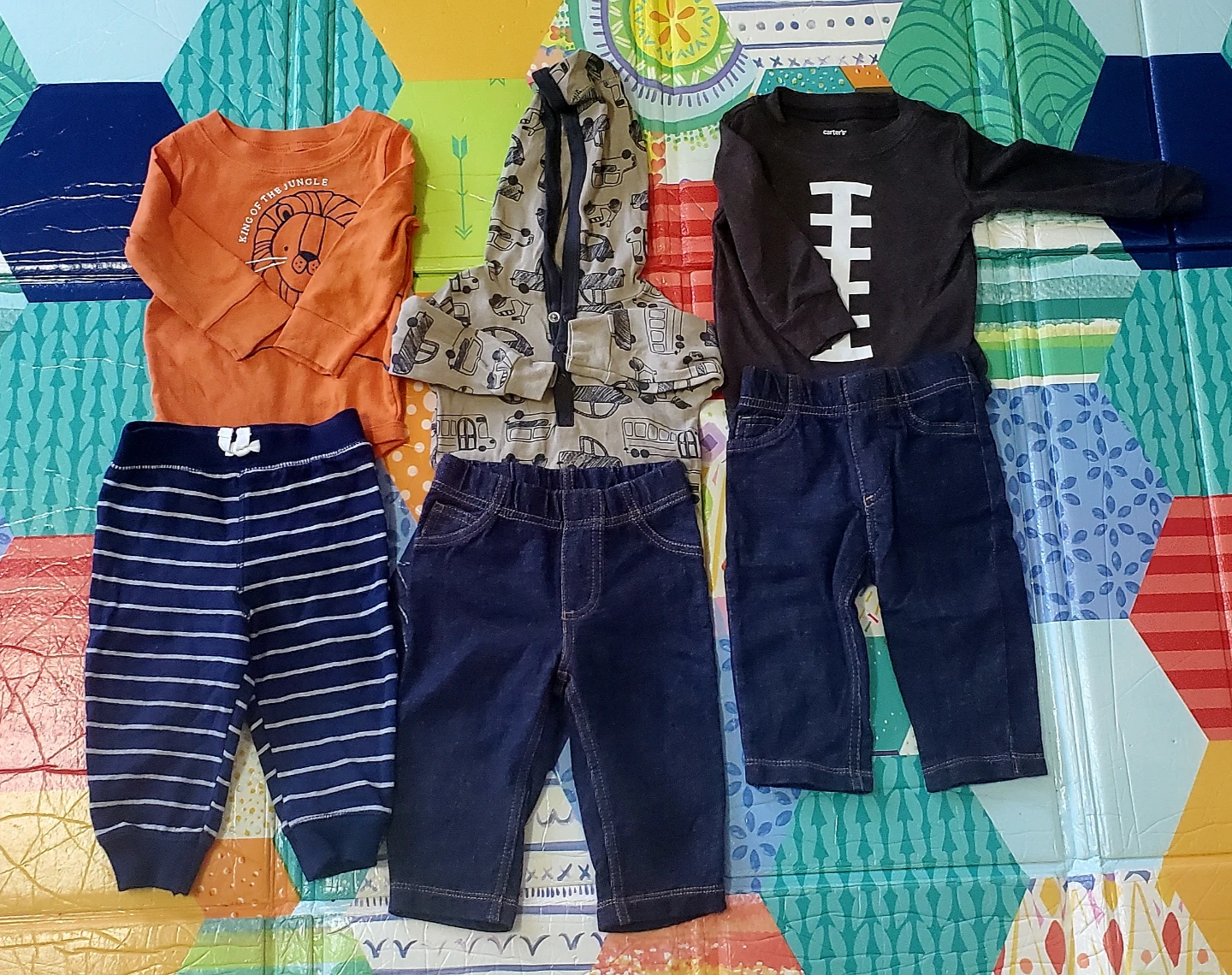 6M-23 pieces baby clothes -All 10$ - photo 2