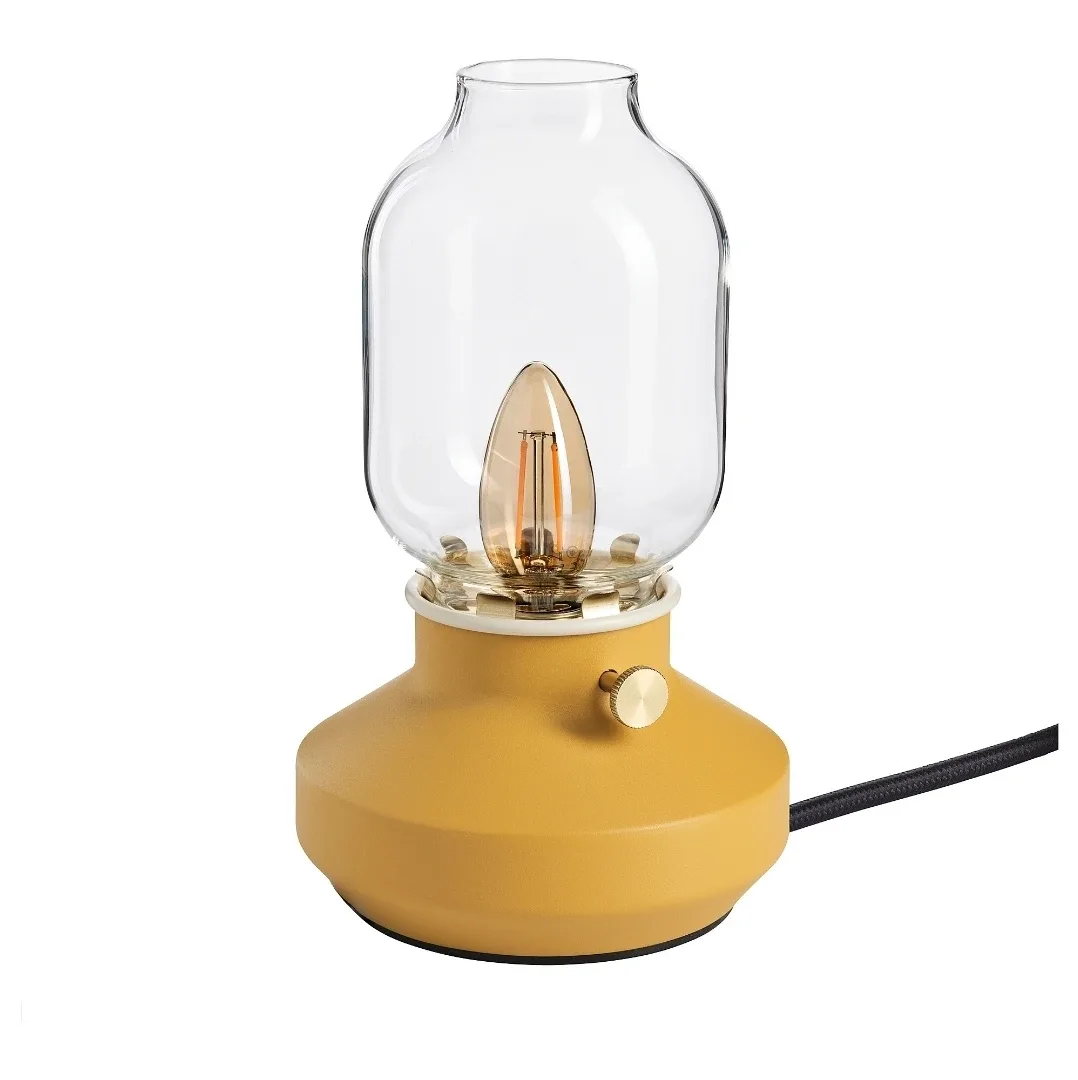 New IKEA TARNABY Table Lamp Yellow