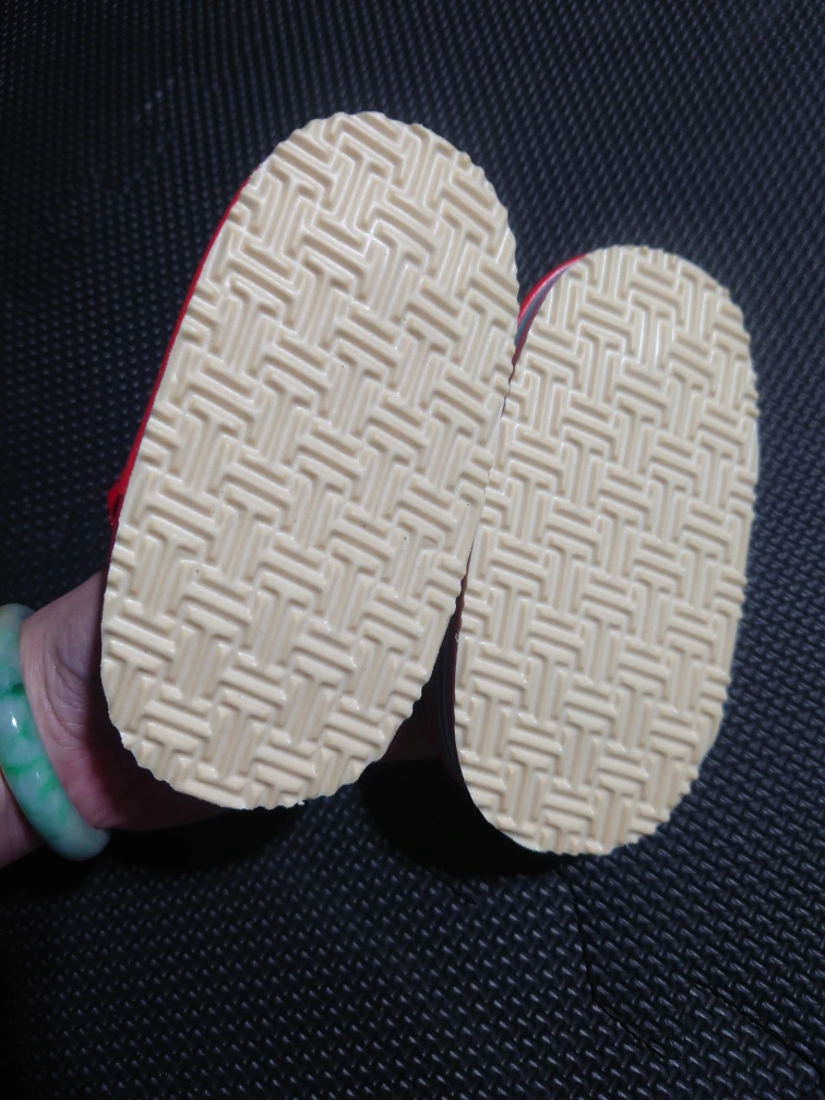 Japanese Geta Sandals - Red - photo 2