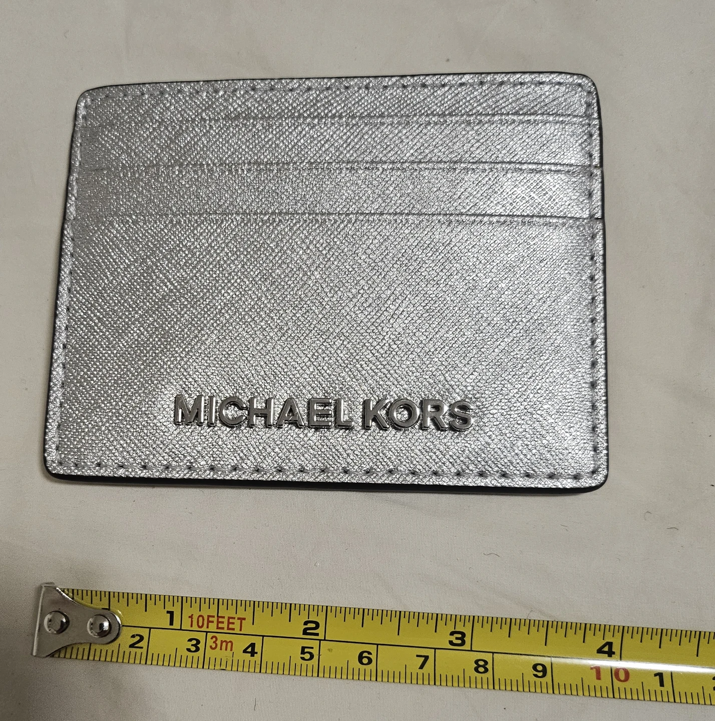 Michael Kors Silver Card Holder