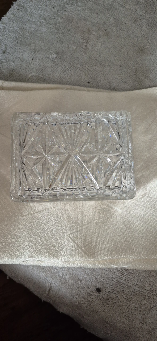 Crystal Trinket Box with Lid - photo 4