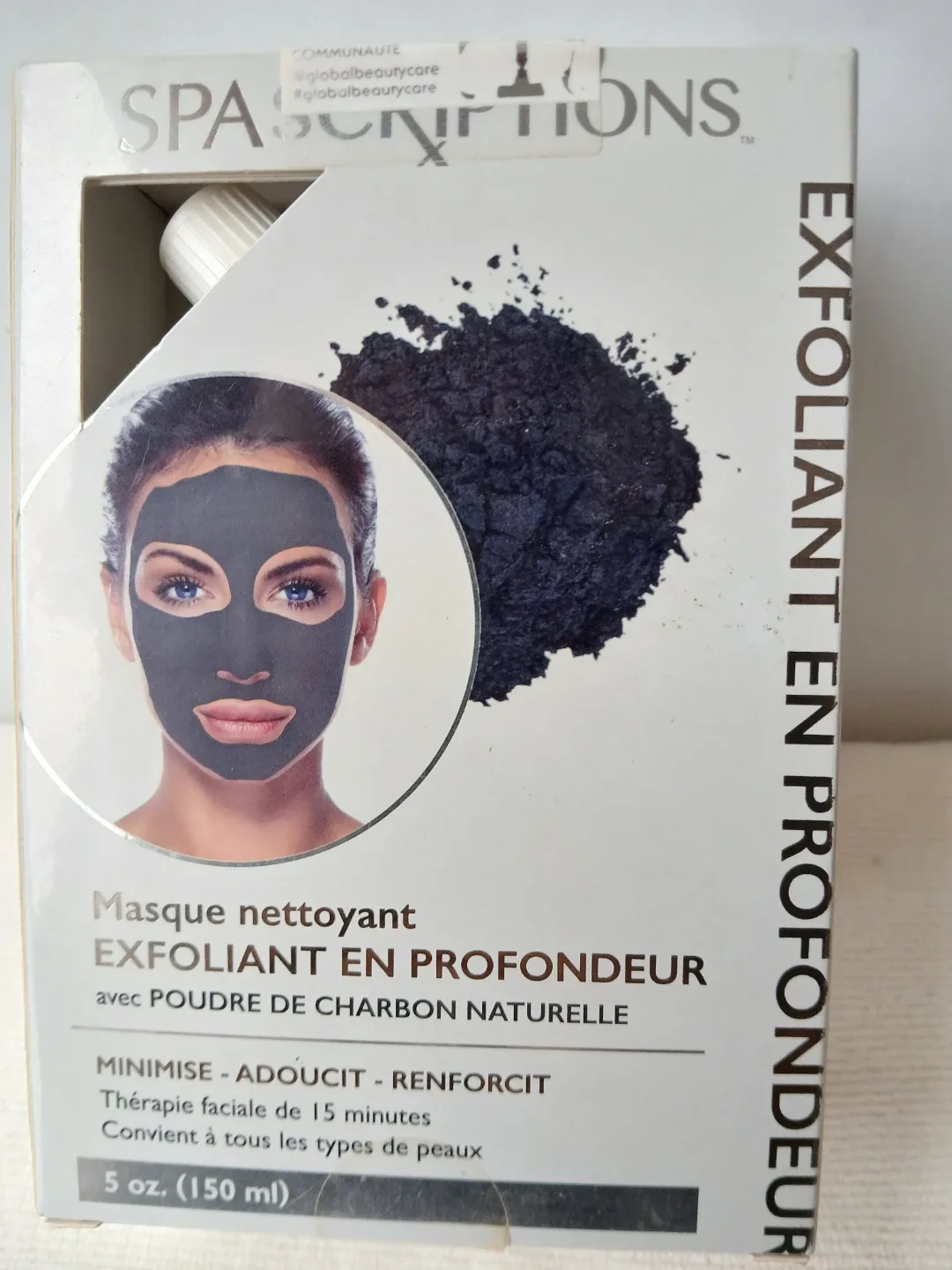 2 SpaScriptions Face Masks (Anti-Aging & Deep Cleansing). $8 EA. image indicator(3)