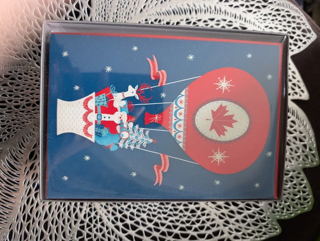 Hallmark Canadian Exclusive Christmas Cards #cleanout