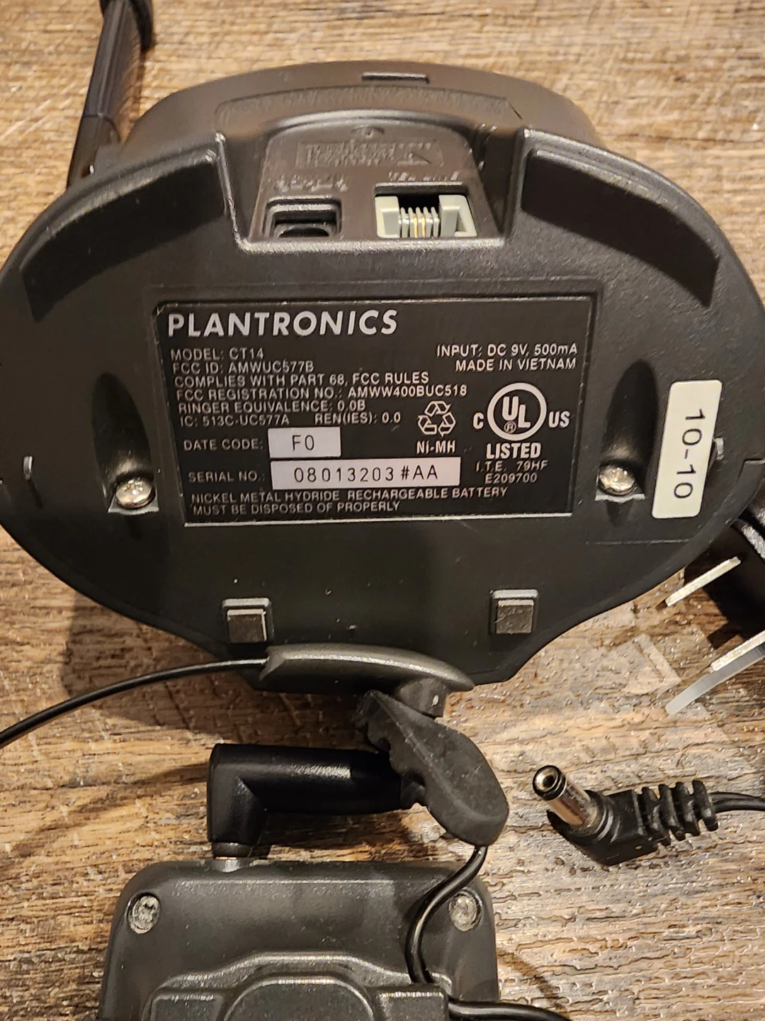 Plantronics CT14 Headset Telephone - photo 5