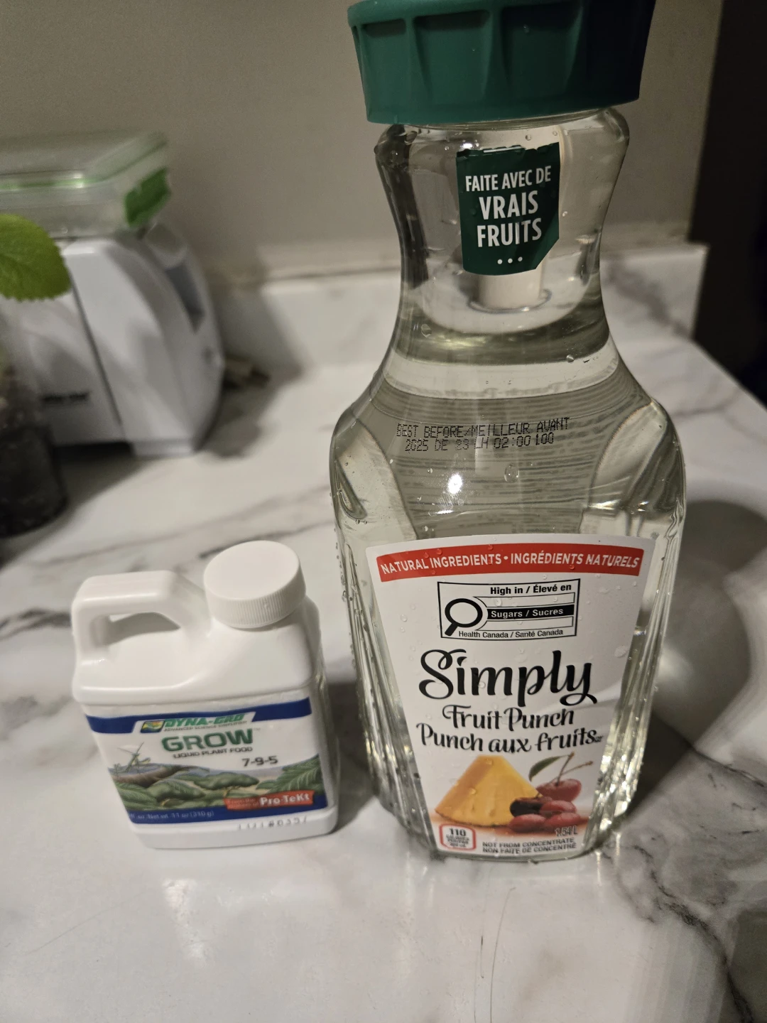 DILUTED PLANT FOOD FOR HYDROPONICS, DISTILLED WATER USED✨️💦 - photo 5
